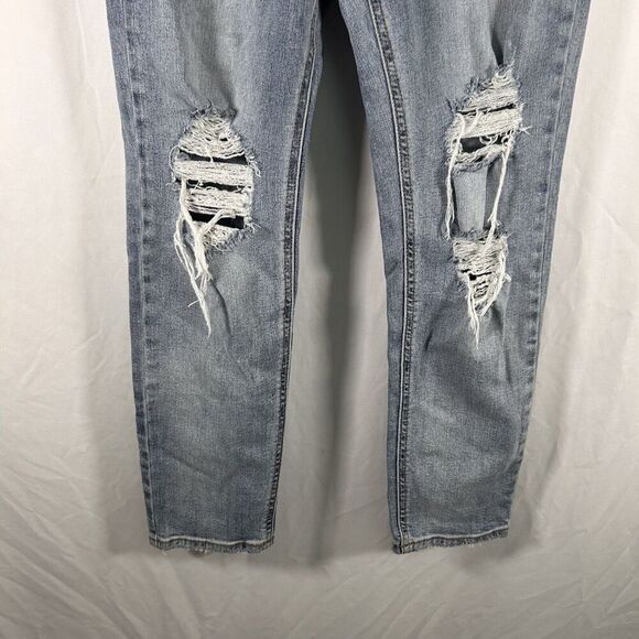 Willow Root Jeans Women's 26 Light Wash Denim Distressed High Rise Ankle - Picture 3 of 11